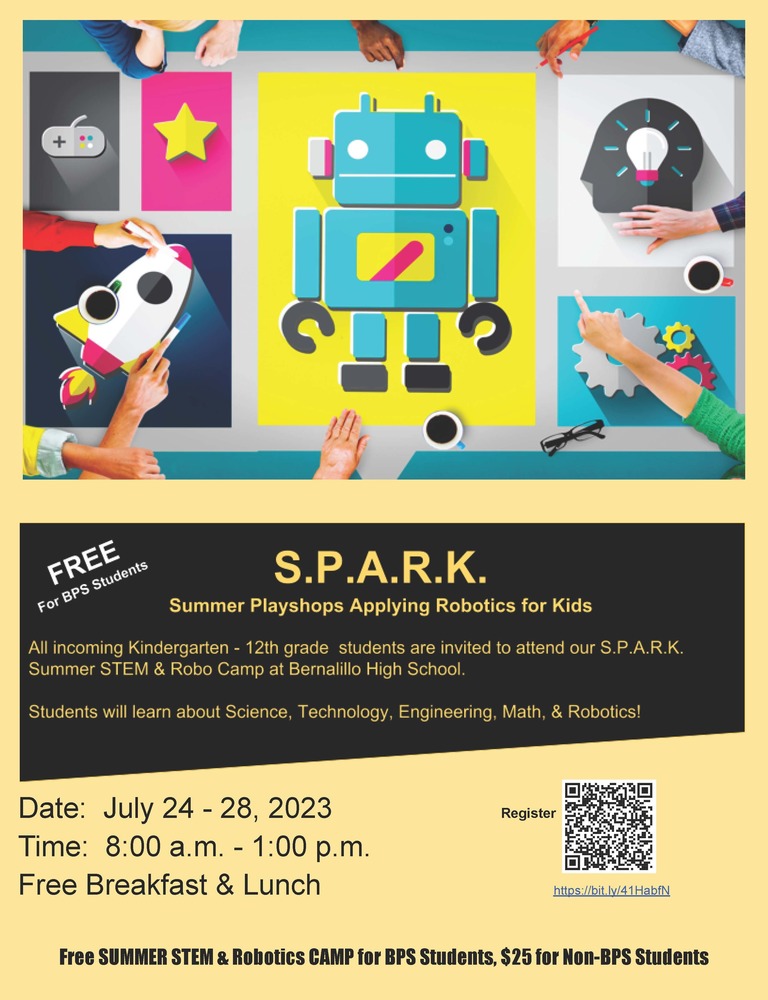 S.P.A.R.K. STEM & Robotics Summer Camp